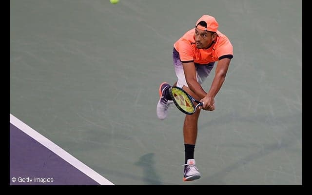  キリオス、物憂いプレーにブーイングを浴びる [上海ロレックス・マスターズ] 