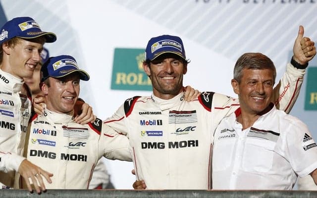 【WEC】ポルシェのマーク・ウェーバー、今季を最後に引退