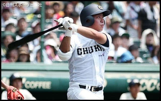 【一押し！高校生ドラフト候補 #13】今井順之助（中京）