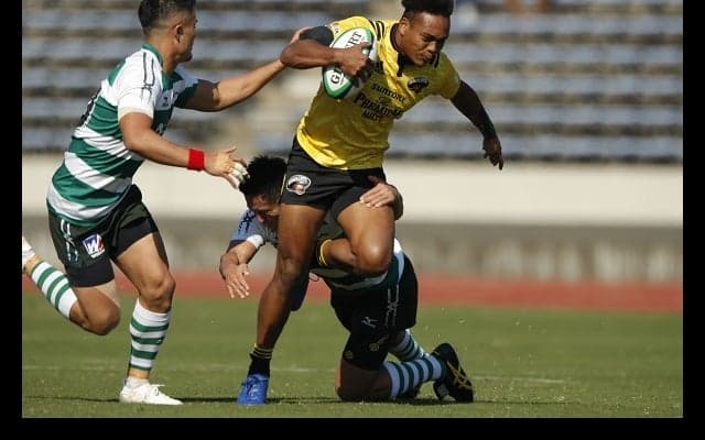  サントリーがNEC制し開幕7連勝も、「ミスった」とは。 