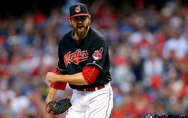 ア・リーグ優勝決定Sはインディアンス2連勝、投手陣が強力打線封じる