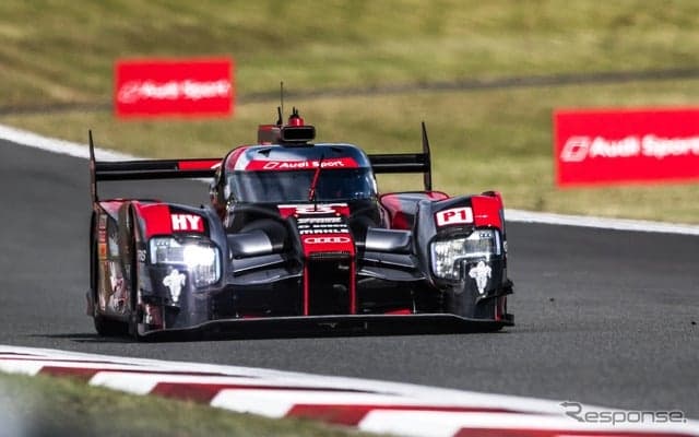 【WEC 第7戦富士】スタートから4時間経過…3メーカーの熾烈なトップ3攻防継続中、可夢偉組3番手