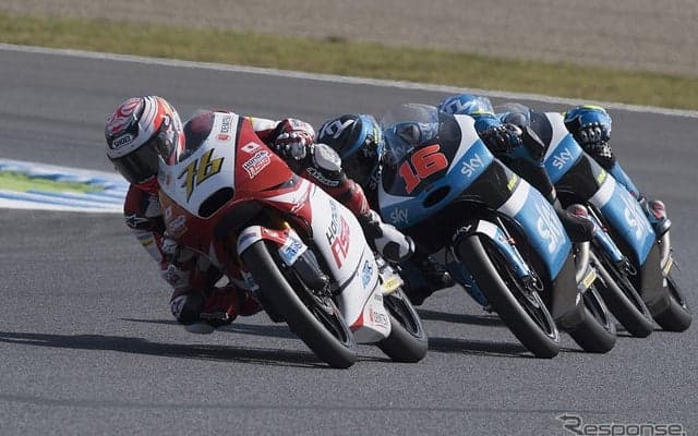 【MotoGP 第15戦日本】Moto3クラスで尾野弘樹が3位に入るも、重量規定違反で失格