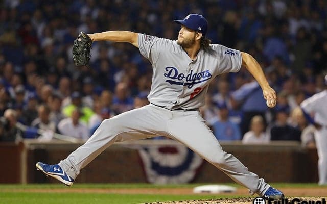 カーショーが中2日で7回無失点の熱投！　ドジャース完封勝利で1勝1敗タイに