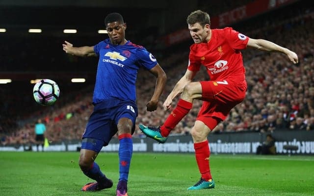 リバプール対マンU、ライバル対決は引き分け