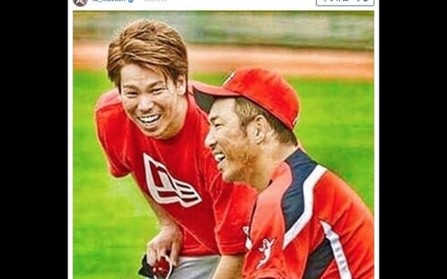 前田健太、引退発表の黒田博樹に「有終の美を飾ってほしい！」