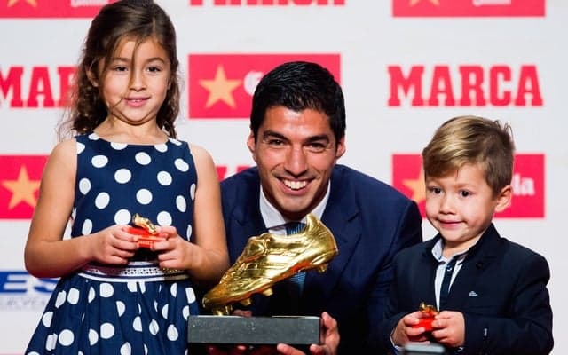 バルセロナのスアレス、2度目のゴールデンシュー賞