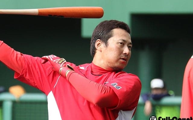 広島・松山、大一番に「足ガクガク」も大谷から貴重なソロ弾「最高の結果」