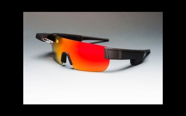 自転車用ウエアラブルグラス「ソロス」…速度やペースを確認できる