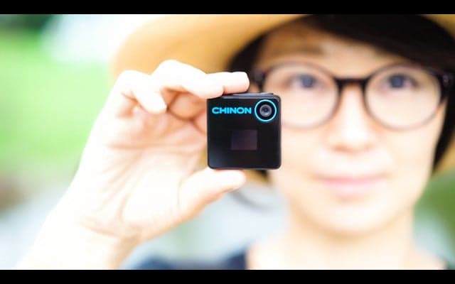約30gのウェアラブルカメラ「CHINON PC-1」