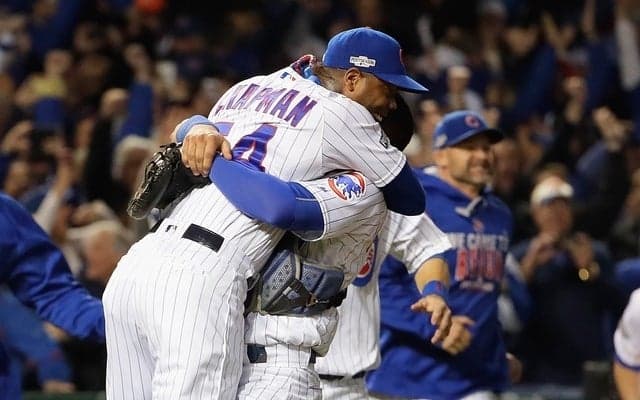 カブスが71年ぶりのワールドシリーズ進出、マドン監督「あと4勝してパーティー」