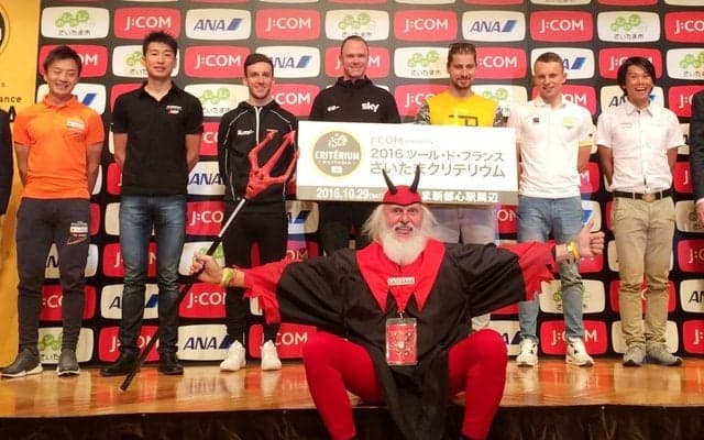 悪魔おじさんも来日、ツール・ド・フランスさいたまクリテリウム…海外トップ選手が集う
