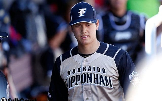 ハム大谷翔平、代打の構えで相手に重圧　「ネクストに入ってくれ、と」