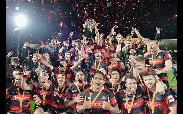  NZ王者はカンタベリー！　タスマン下し国内選手権2連覇 