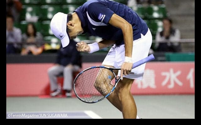  「最後は緊張しすぎて憶えていない」18歳の綿貫陽介が昨年覇者の内山靖崇を下して初優勝 [第91回 三菱 全日本テニス選手権] 