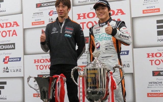 【スーパーフォーミュラ 最終戦】国本雄資、初のチャンピオン獲得を達成…セルモインギング2冠