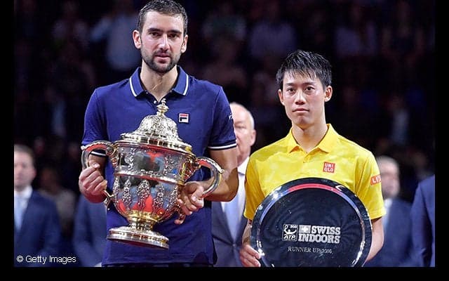  チリッチが錦織をストレートで破り、ATPファイナルズ出場へ近づく [スイス室内] 