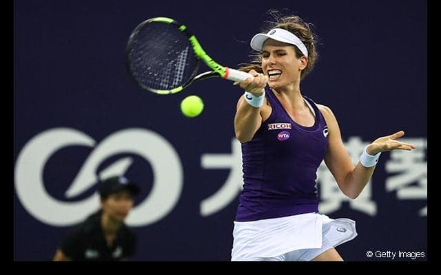  第1シードのコンタがストーサーを破る [WTAエリート・トロフィー珠海] 