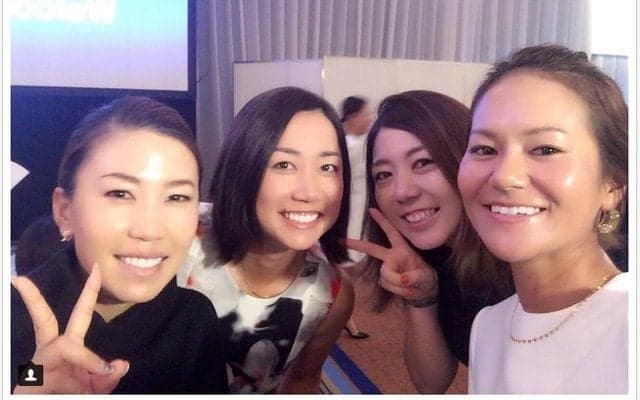 宮里藍、上田桃子ら仲間と再会「#最高です」「#言うことなし」