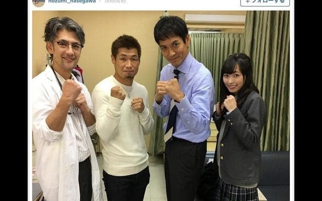 ボクサー・長谷川穂積『レンタル救世主』で俳優デビュー