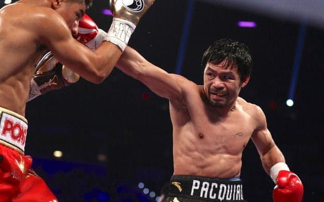 パッキャオが世界タイトル奪取、7カ月ぶり復帰戦で勝利