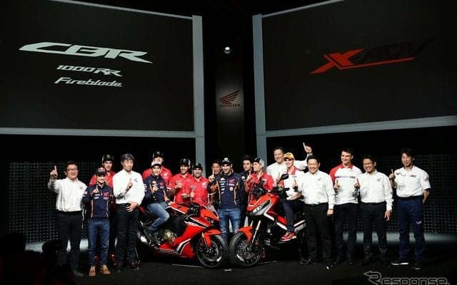 ホンダ、二輪世界選手権の参戦体制を発表　2017年