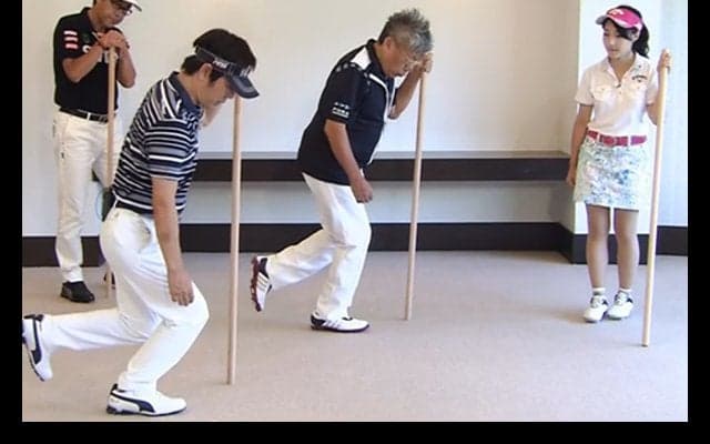 【レッスン】スイングは下半身の使い方で決まる！　「足の力を養うゴルフ体操」で軸ブレを防ぐ