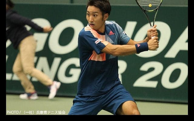  内山靖崇が準々決勝へ、守屋宏紀と綿貫陽介は敗退 [兵庫ノアチャレンジャー] 