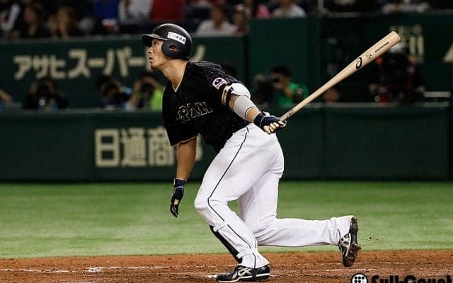 侍J初招集の鈴木誠也、重圧はねのけ決勝満弾「打席の中で吐きそうでした」