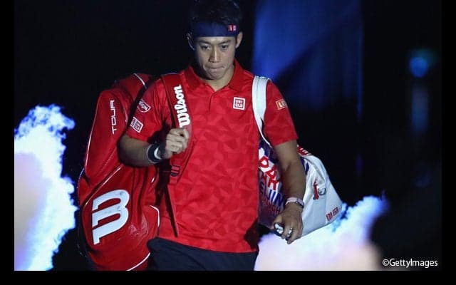  錦織がワウリンカと対戦、第1セットは6-2で錦織 [ATPファイナルズ] 