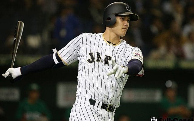 二刀流・大谷はベンチでも規格外の働き？　侍J稲葉コーチ「分析力すごい」