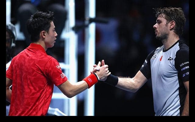  錦織が圧倒「遠かったワウリンカが近くなってきた」[ATPファイナルズ] 