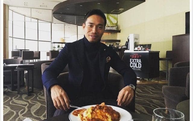 長友佑都、サウジアラビア戦のご褒美は「特大オムライス」