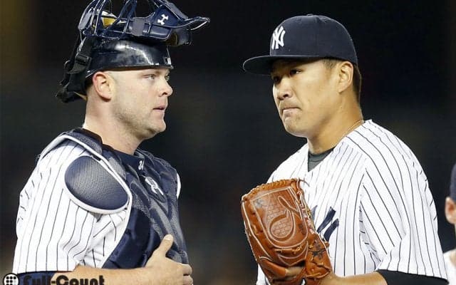 田中将大の女房役マキャンがトレード移籍　ヤンキースはDH獲得狙いか？