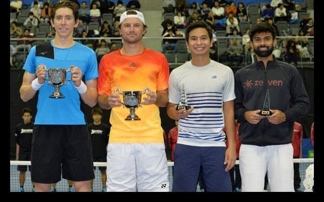  ダブルスはトップシードのリード／スミスが優勝 [ダンロップ スリクソン ワールドチャレンジ／男子] 