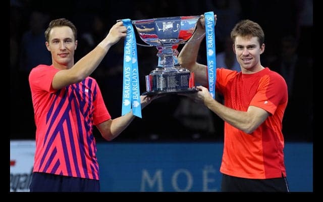  ダブルスはコンティネン／ピアースが全勝優勝 [ATPファイナルズ] 