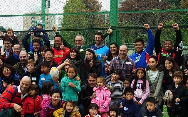 親子でラグビーにトライ！ いっしょに走った元日本代表キャプテン廣瀬俊朗「ユニークな試み」