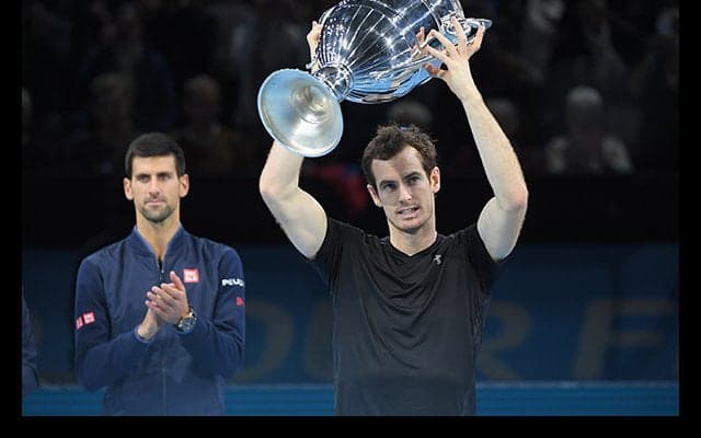  初優勝と最終ランク1位獲得のマレー「これまでの対戦と逆だった」[ATPファイナルズ] 