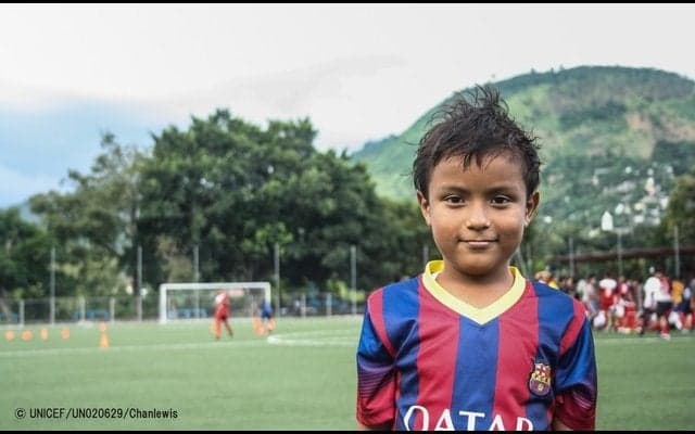 バルセロナとユニセフ、パートナーシップ10周年記念ゲーム開催