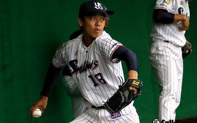 ヤクルトが背番号変更を発表　杉浦が「18」→「58」、荒木が「24」→「10」