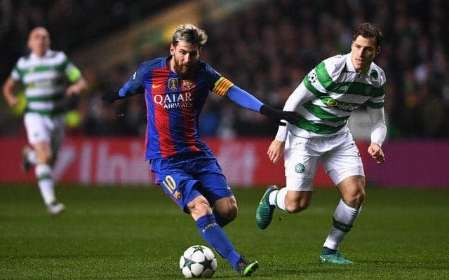 メッシが2ゴール、バルセロナはCLをグループ首位通過