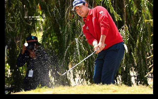 松山＆石川は7バーディで8位T浮上も「あと2つぐらいは…」　巻き返しへ「ベストを尽くしてお互いの良いところを」