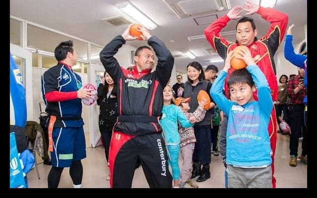  ロバート・ウォルターズ・ジャパンが「ラグビーファミリーデー」開催 