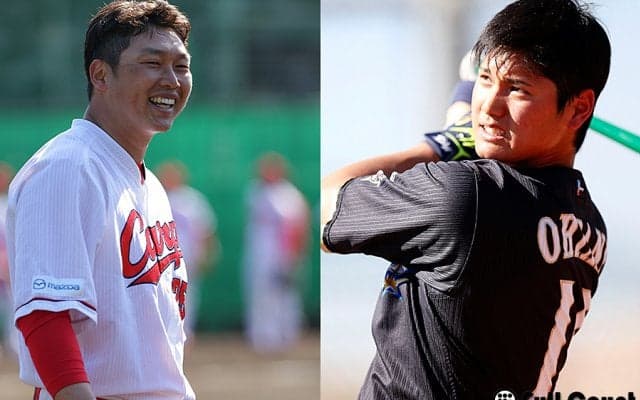 二刀流でMVPの日ハム大谷は「栗山監督に感謝」　広島新井は「冗談かと」