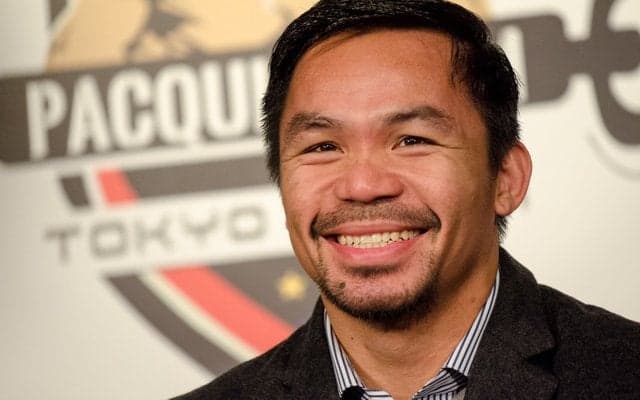 世界6階級制覇のパッキャオ、日本の若手ボクサーにアドバイス