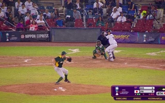 【動画ハイライト】WBSC U-23 ワールドカップ2016 決勝戦 日本 vs オーストラリア　武田右中間タイムリー2塁打さらに追加点！