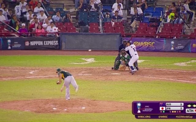 【動画ハイライト】WBSC U-23 ワールドカップ2016 決勝戦 日本 vs オーストラリア 日本犠牲フライで同点に