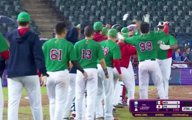 【動画ハイライト】WBSC U-23 ワールドカップ スーパーラウンド第3戦 日本vsメキシコ　2ランHRでメキシコ同点に追いつく