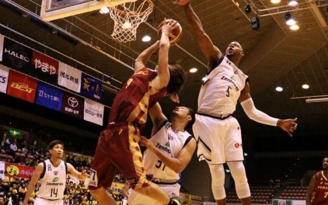 後半にアジャストした琉球ゴールデンキングス、バランス良く得点を重ね100点ゲームで仙台89ERSを撃破