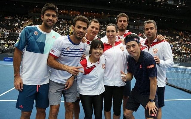 錦織圭の活躍でジャパン・ウォリアーズ初勝利…コカ・コーラ IPTL